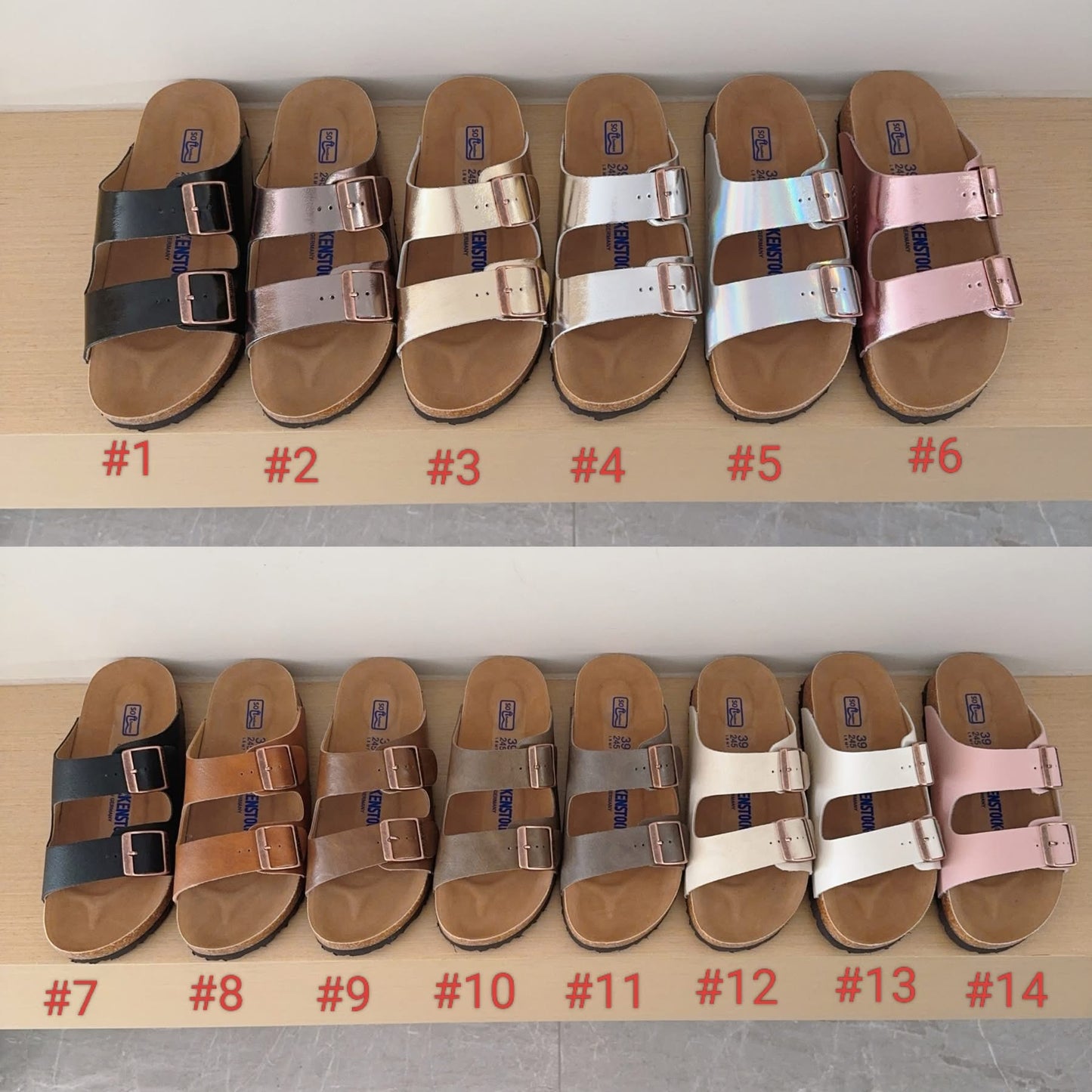 Color Wheel BK Sandal