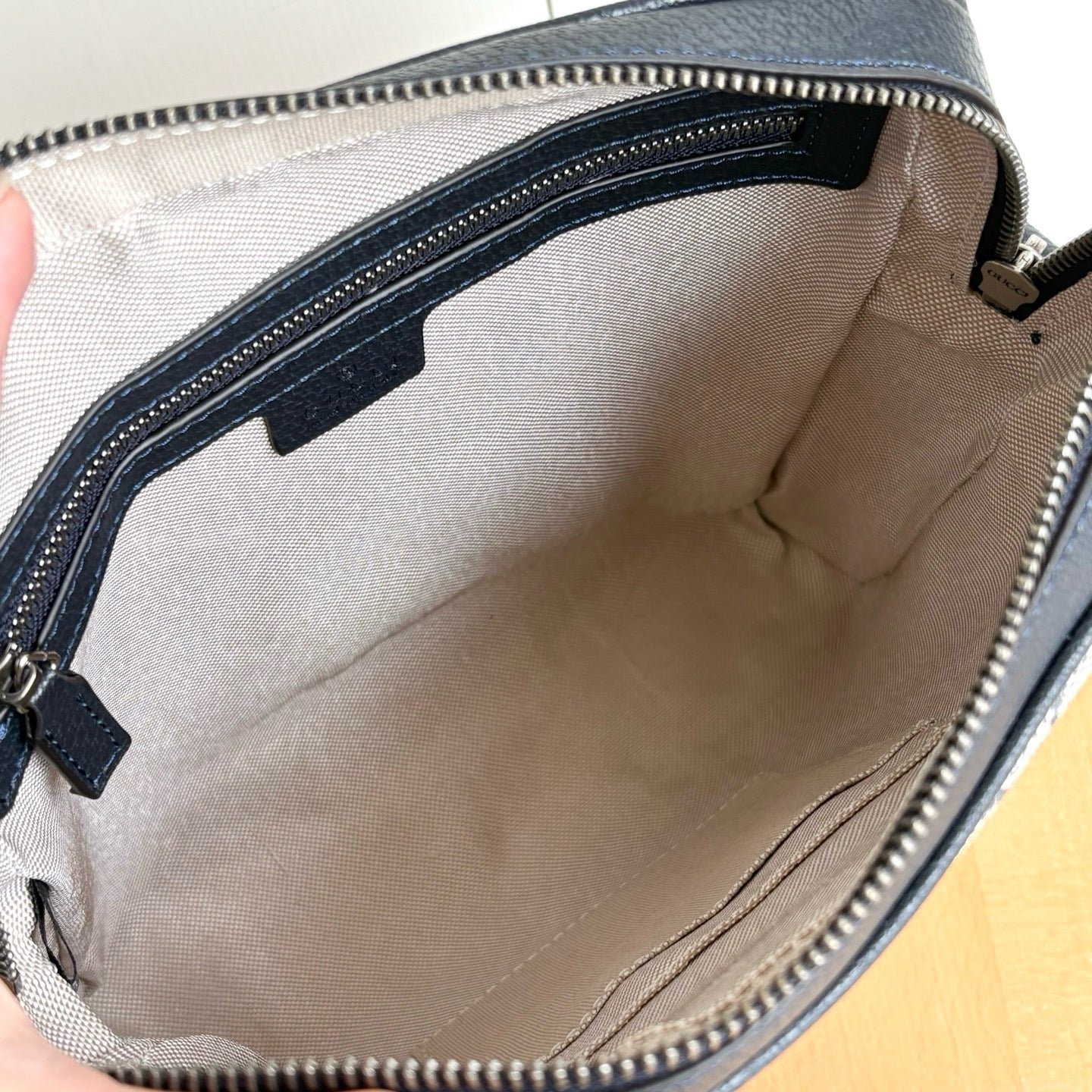 Black/Navy Crossbody