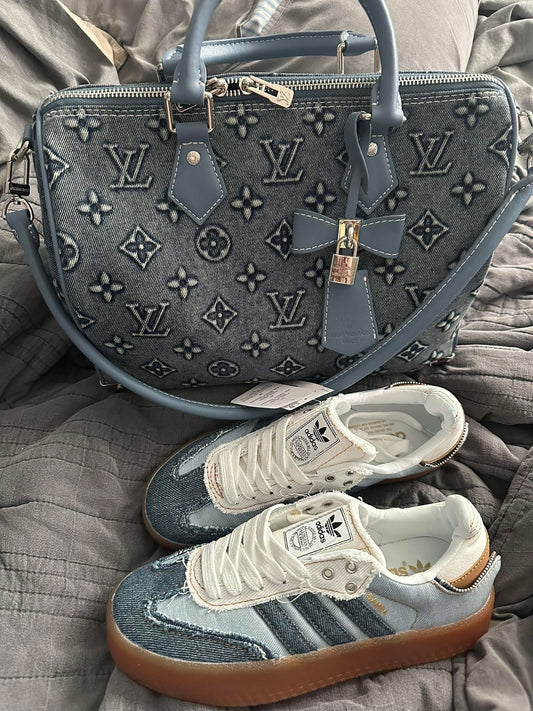Denim Stepper