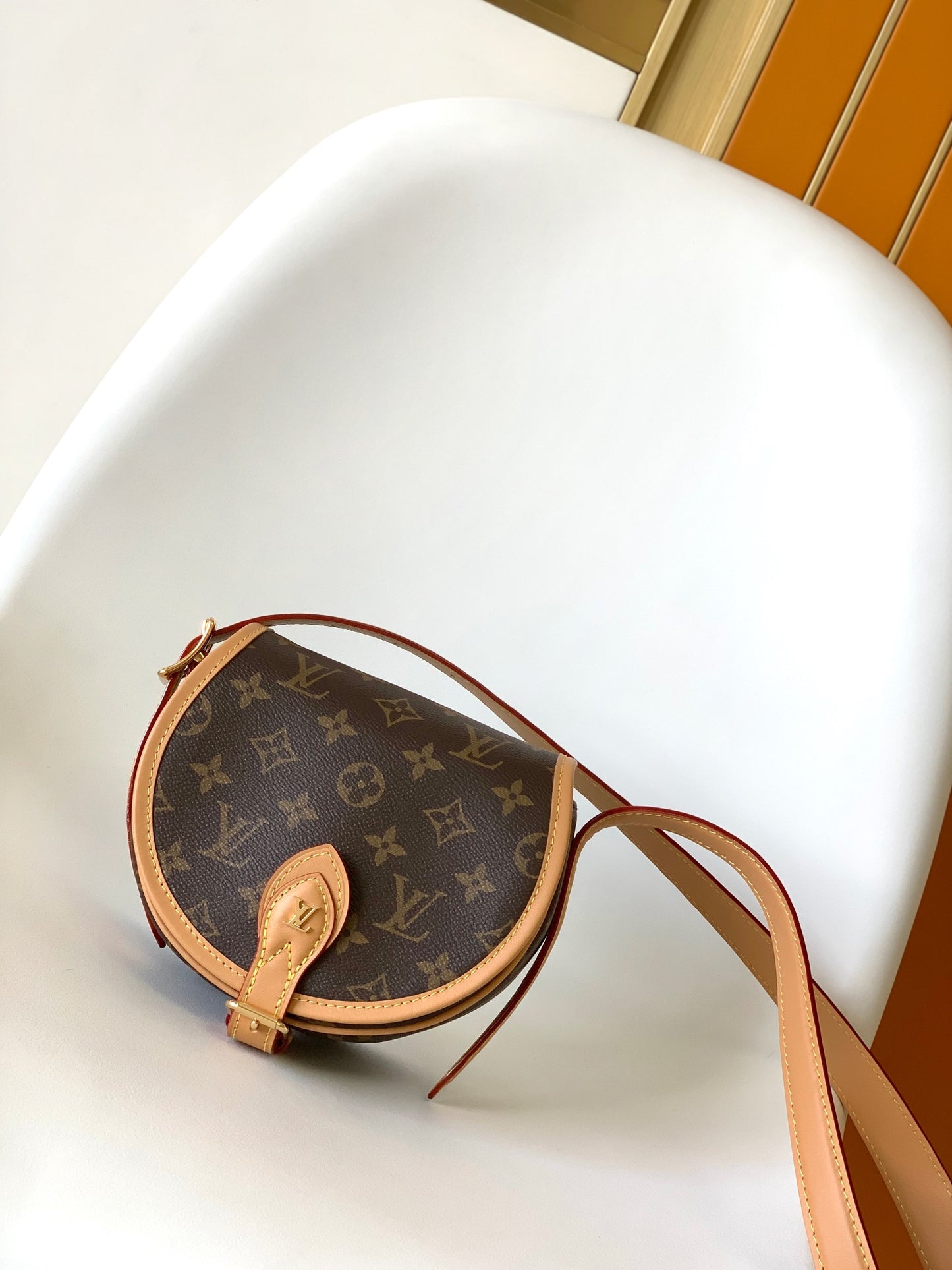 Mirror Circle Crossbody