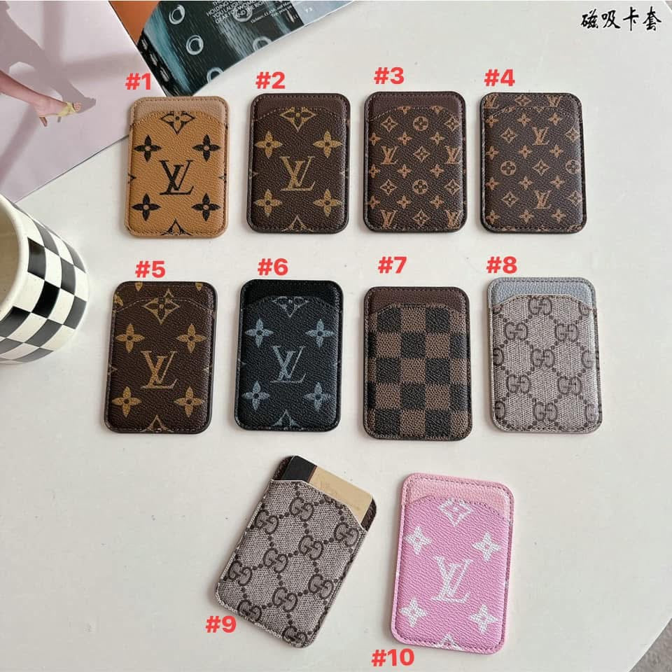 Bougie Magnet Card Holder