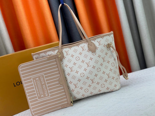 Pretty in beige print