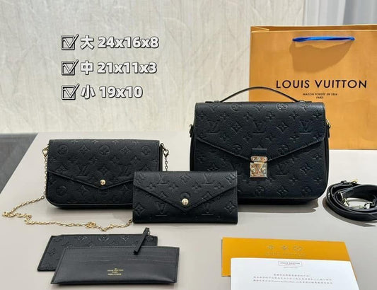 Black Compact 3 Piece Set