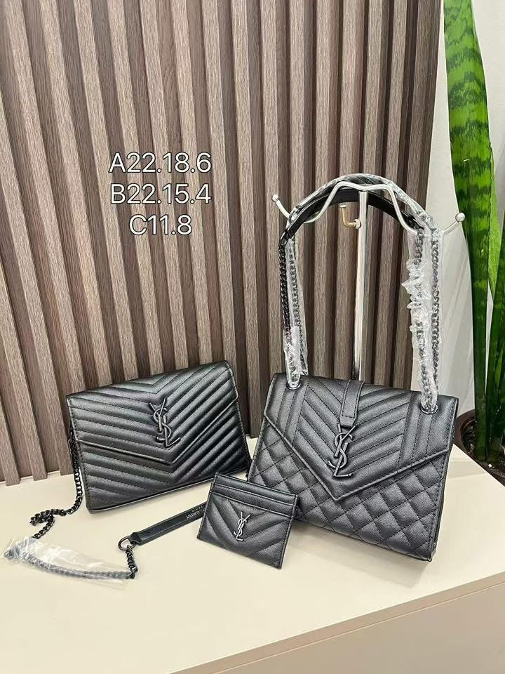 3 piece black and bougie