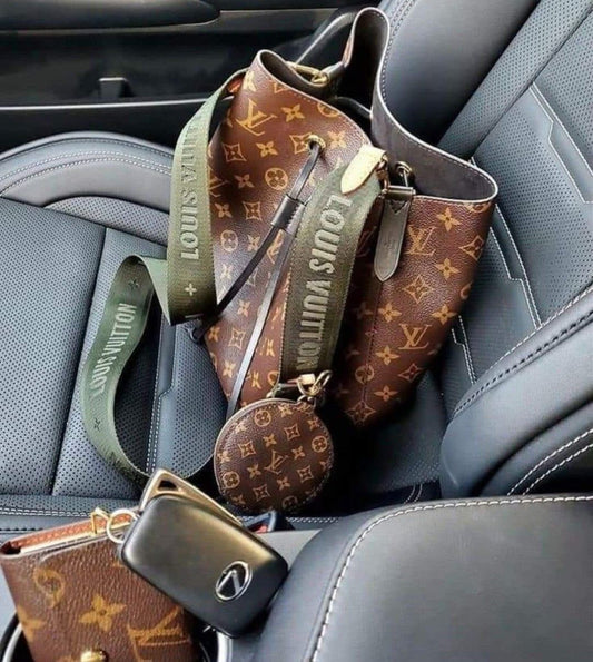 Crossbody Bucket Bag